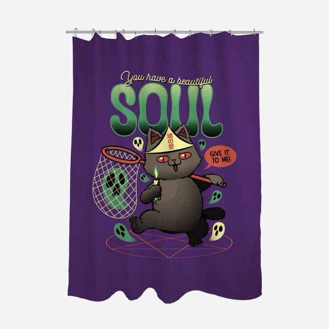 Give Me Your Beautiful Soul-None-Polyester-Shower Curtain-tobefonseca