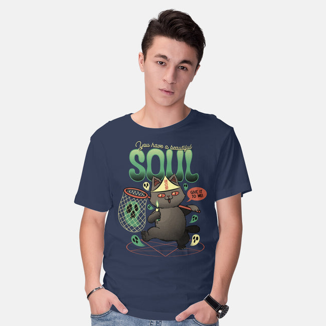 Give Me Your Beautiful Soul-Mens-Basic-Tee-tobefonseca