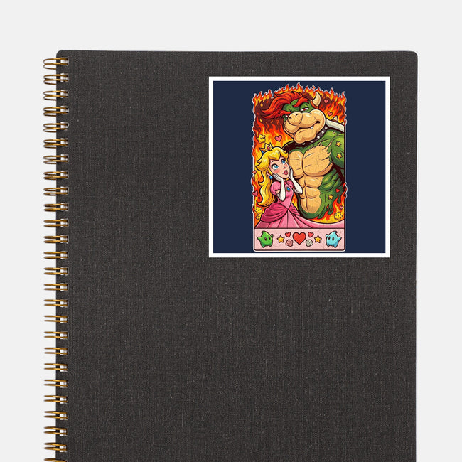 Sexy Bowser-None-Glossy-Sticker-Millersshoryotombo