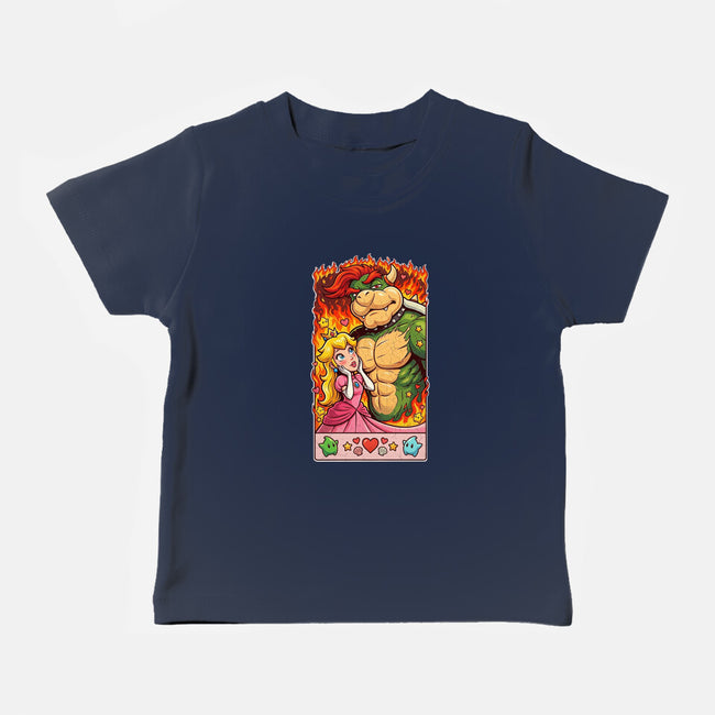 Sexy Bowser-Baby-Basic-Tee-Millersshoryotombo