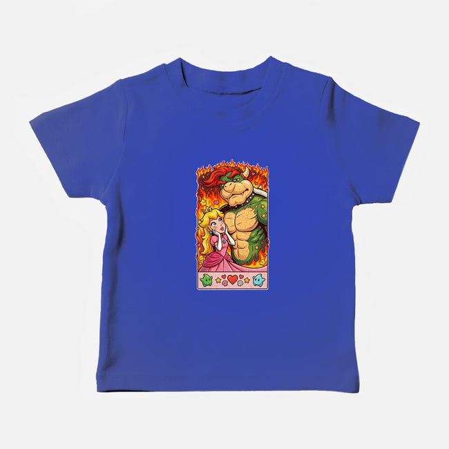 Sexy Bowser-Baby-Basic-Tee-Millersshoryotombo