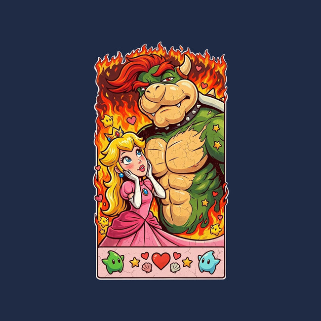 Sexy Bowser-Womens-V-Neck-Tee-Millersshoryotombo