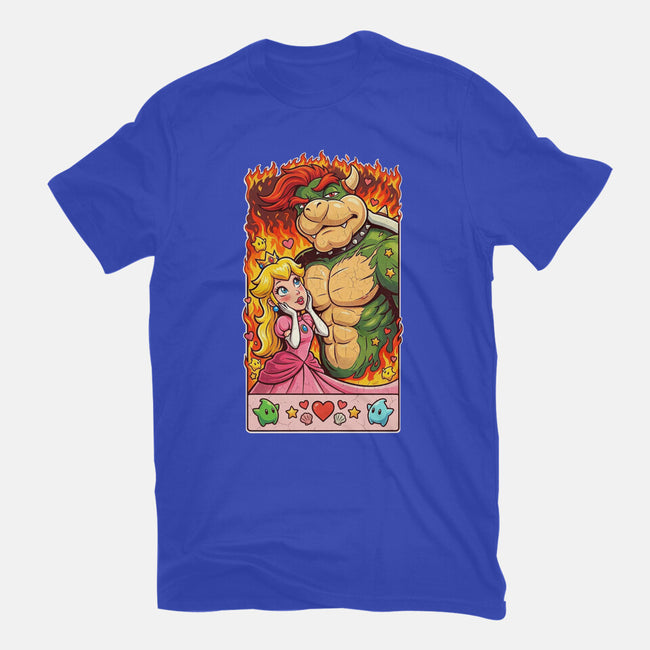 Sexy Bowser-Womens-Fitted-Tee-Millersshoryotombo