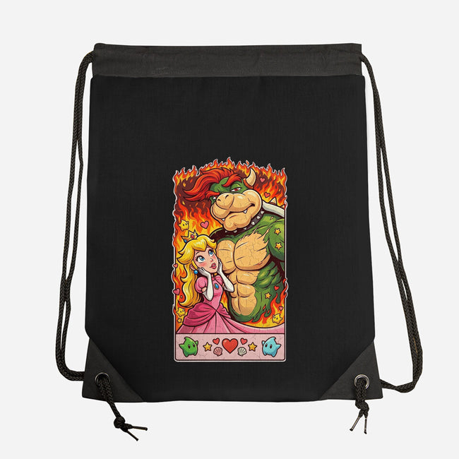 Sexy Bowser-None-Drawstring-Bag-Millersshoryotombo