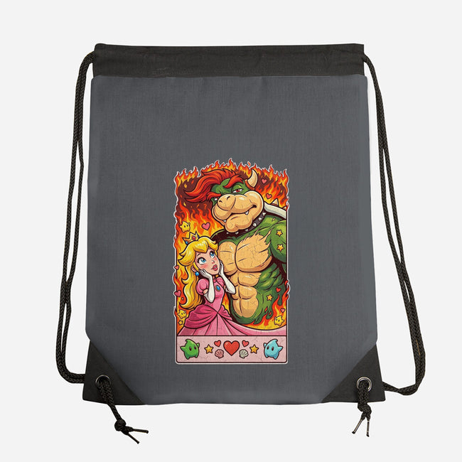 Sexy Bowser-None-Drawstring-Bag-Millersshoryotombo