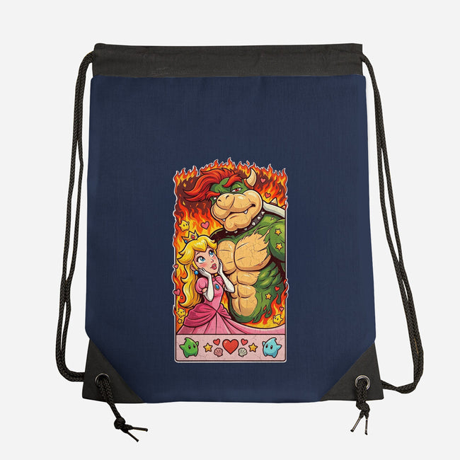 Sexy Bowser-None-Drawstring-Bag-Millersshoryotombo