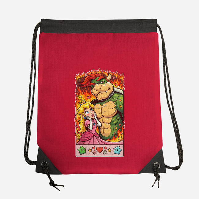 Sexy Bowser-None-Drawstring-Bag-Millersshoryotombo