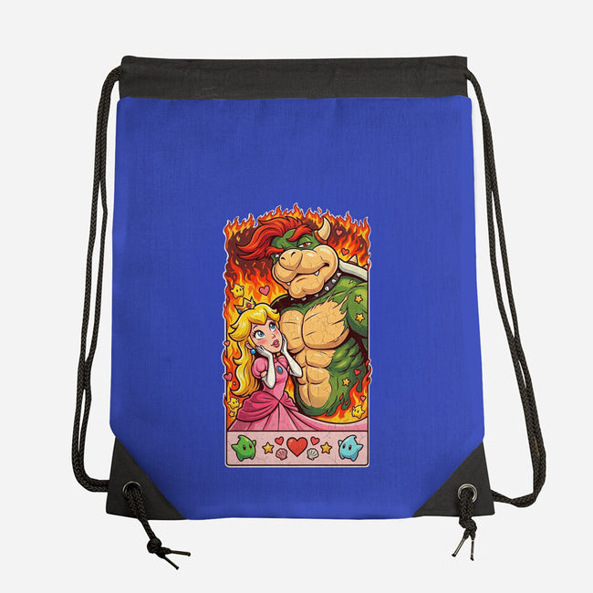 Sexy Bowser-None-Drawstring-Bag-Millersshoryotombo