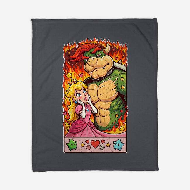 Sexy Bowser-None-Fleece-Blanket-Millersshoryotombo