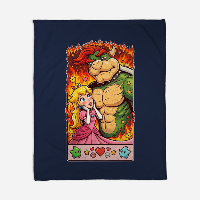 Sexy Bowser-None-Fleece-Blanket-Millersshoryotombo