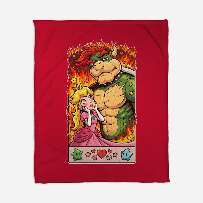 Sexy Bowser-None-Fleece-Blanket-Millersshoryotombo