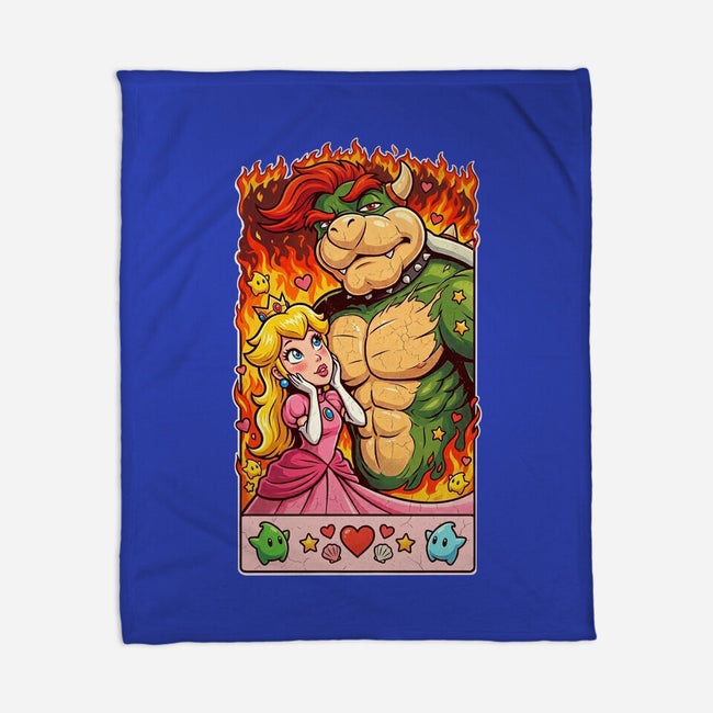 Sexy Bowser-None-Fleece-Blanket-Millersshoryotombo