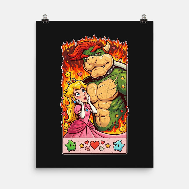 Sexy Bowser-None-Matte-Poster-Millersshoryotombo