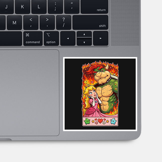 Sexy Bowser-None-Glossy-Sticker-Millersshoryotombo