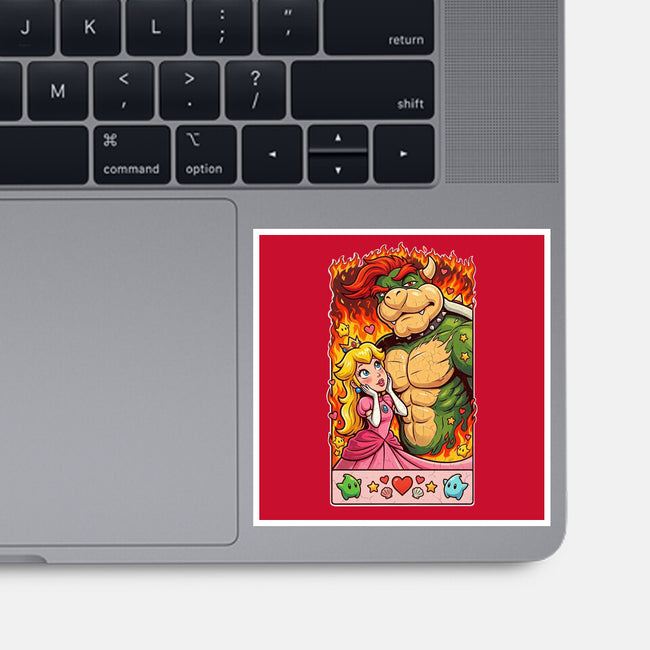 Sexy Bowser-None-Glossy-Sticker-Millersshoryotombo