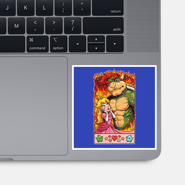 Sexy Bowser-None-Glossy-Sticker-Millersshoryotombo
