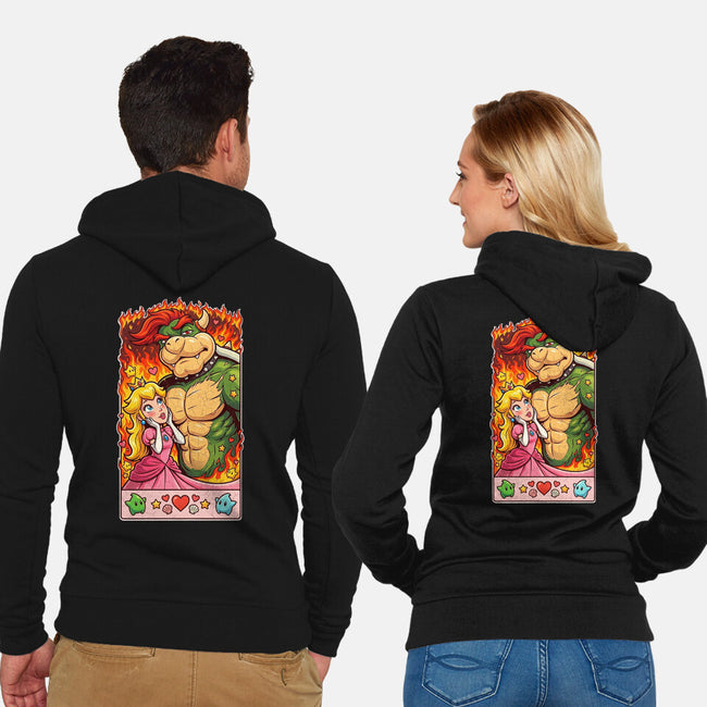 Sexy Bowser-Unisex-Zip-Up-Sweatshirt-Millersshoryotombo