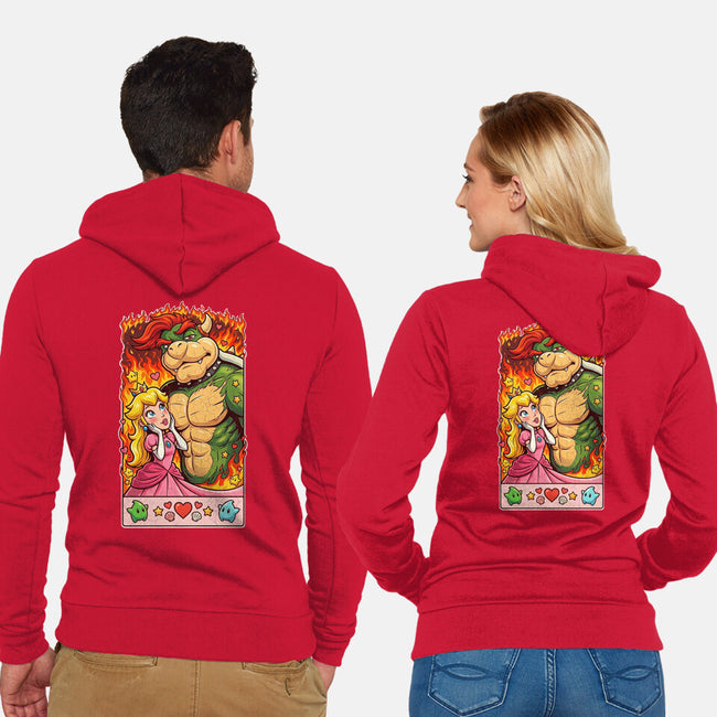 Sexy Bowser-Unisex-Zip-Up-Sweatshirt-Millersshoryotombo