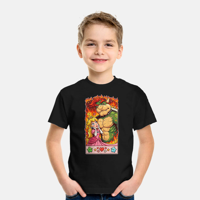 Sexy Bowser-Youth-Basic-Tee-Millersshoryotombo