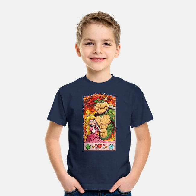 Sexy Bowser-Youth-Basic-Tee-Millersshoryotombo