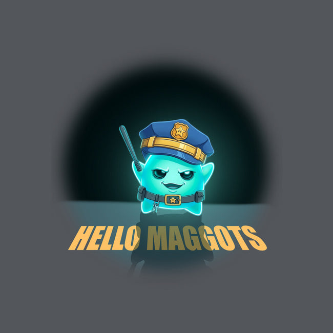 Hello Maggots-None-Glossy-Sticker-Millersshoryotombo