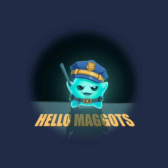 Hello Maggots-None-Drawstring-Bag-Millersshoryotombo