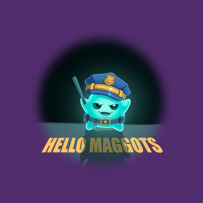 Hello Maggots-None-Glossy-Sticker-Millersshoryotombo