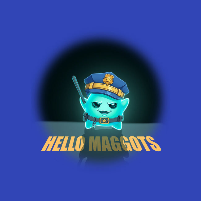 Hello Maggots-None-Glossy-Sticker-Millersshoryotombo