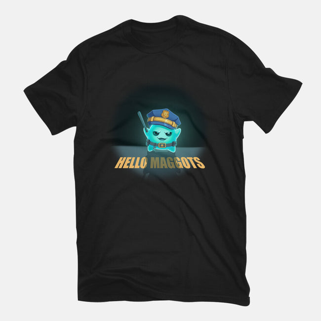 Hello Maggots-Mens-Premium-Tee-Millersshoryotombo