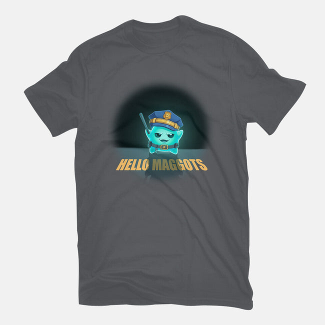Hello Maggots-Mens-Premium-Tee-Millersshoryotombo