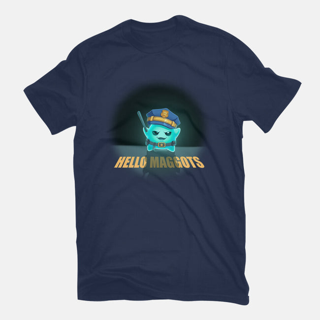 Hello Maggots-Mens-Premium-Tee-Millersshoryotombo