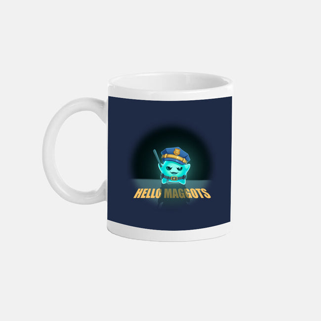 Hello Maggots-None-Mug-Drinkware-Millersshoryotombo