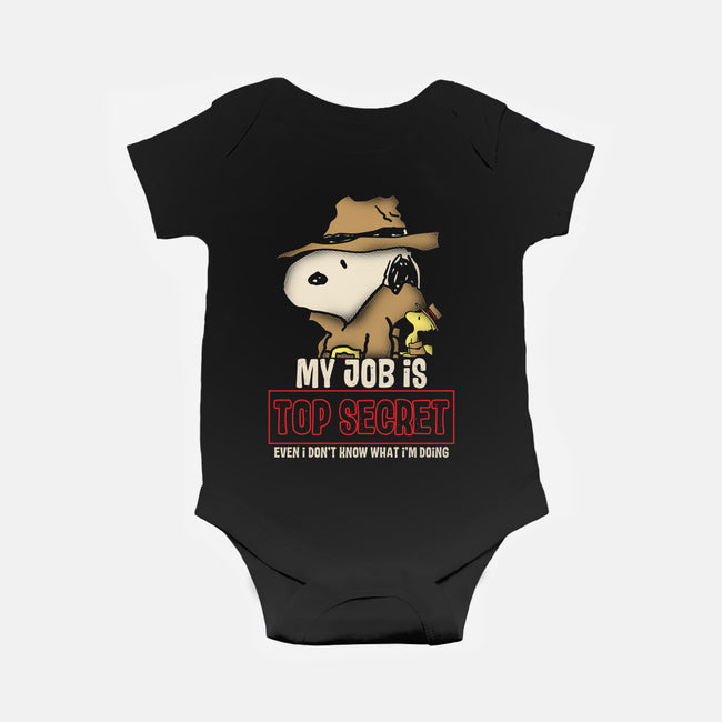 Top Secret-Baby-Basic-Onesie-turborat14