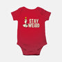 Snoopy Is Weird-Baby-Basic-Onesie-turborat14