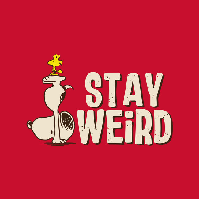 Snoopy Is Weird-Mens-Heavyweight-Tee-turborat14