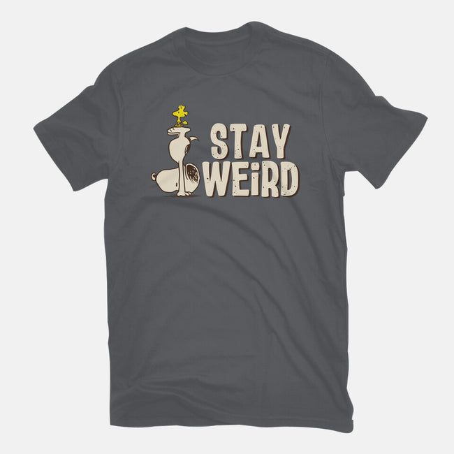 Snoopy Is Weird-Womens-Basic-Tee-turborat14