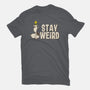 Snoopy Is Weird-Mens-Heavyweight-Tee-turborat14