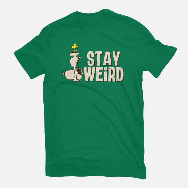 Snoopy Is Weird-Womens-Basic-Tee-turborat14