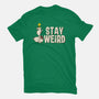 Snoopy Is Weird-Womens-Basic-Tee-turborat14