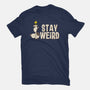 Snoopy Is Weird-Mens-Heavyweight-Tee-turborat14