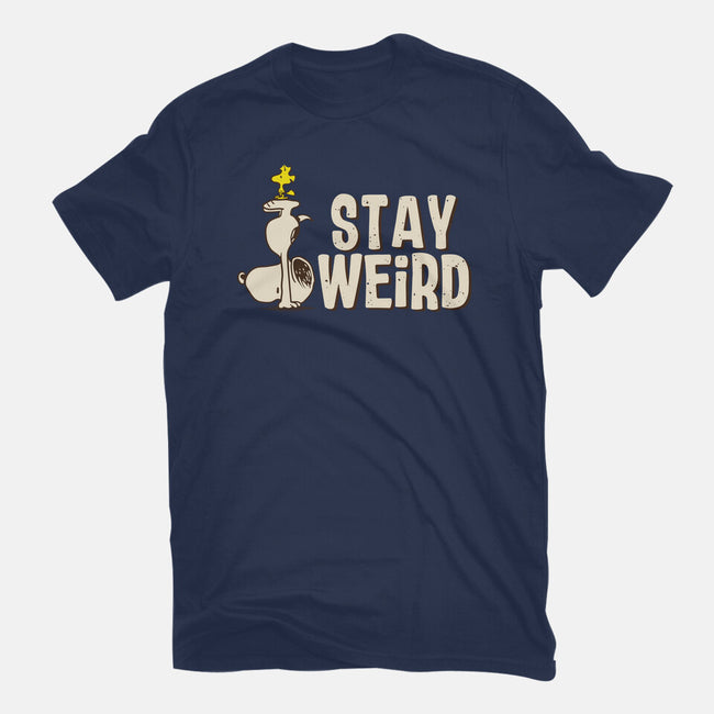Snoopy Is Weird-Womens-Basic-Tee-turborat14