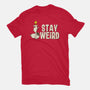 Snoopy Is Weird-Womens-Basic-Tee-turborat14