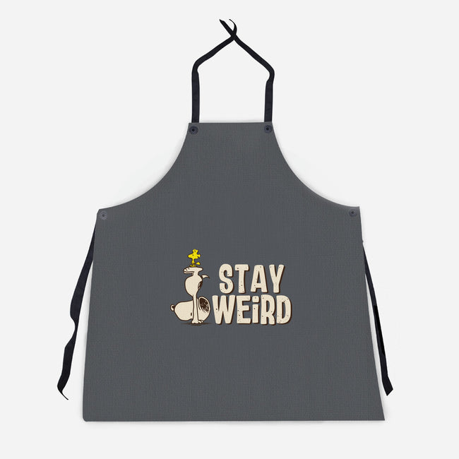 Snoopy Is Weird-Unisex-Kitchen-Apron-turborat14