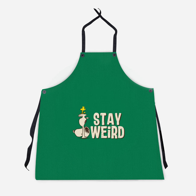 Snoopy Is Weird-Unisex-Kitchen-Apron-turborat14