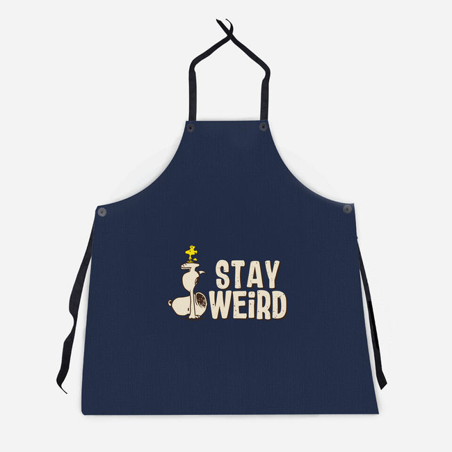 Snoopy Is Weird-Unisex-Kitchen-Apron-turborat14