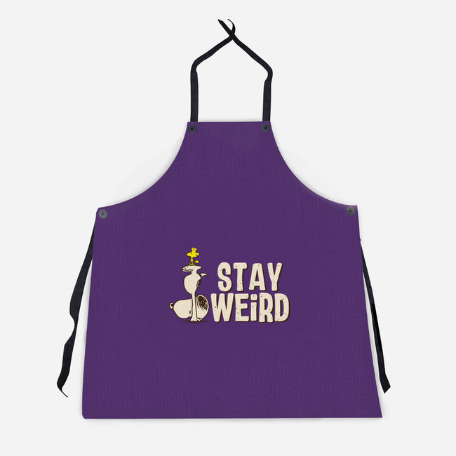 Snoopy Is Weird-Unisex-Kitchen-Apron-turborat14