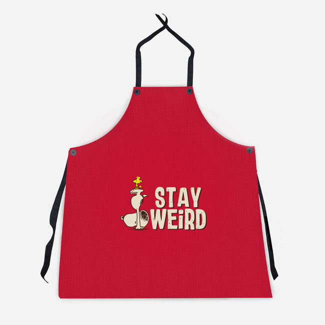 Snoopy Is Weird-Unisex-Kitchen-Apron-turborat14