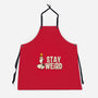 Snoopy Is Weird-Unisex-Kitchen-Apron-turborat14