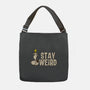 Snoopy Is Weird-None-Adjustable Tote-Bag-turborat14
