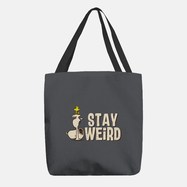 Snoopy Is Weird-None-Basic Tote-Bag-turborat14